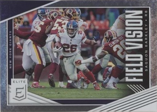 2019 Panini Donruss Elite Saquon Barkley #FV-9