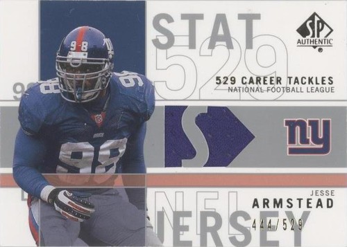 2001 SP Authentic Jessie Armstead #SP-JA