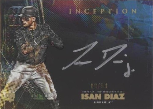 2020 Topps Inception - Isan Diaz #SS-ID