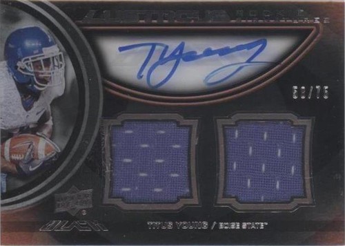 2011 Upper Deck Exquisite Collection Titus Young #20