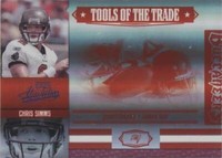 2007 Playoff Absolute Memorabilia Chris Simms #TOT-42