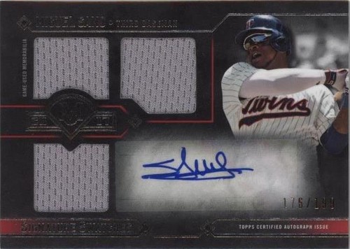 2017 Topps Museum Collection - Miguel Sanó #TRA-MSA