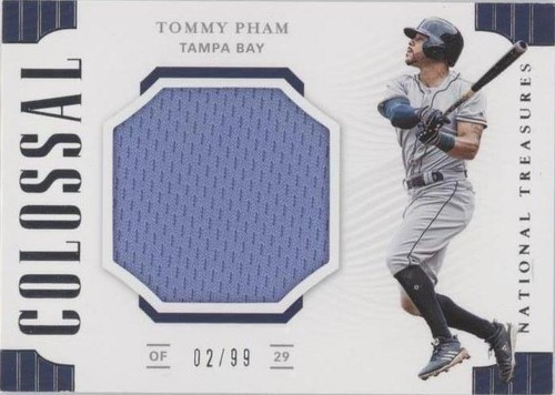 2019 Panini National Treasures - Tommy Pham #CM-TP
