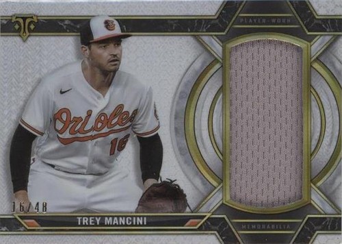 2021 Topps Triple Threads - Trey Mancini #SJR-TMA