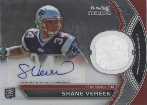 2011 Bowman Sterling Shane Vereen #BSAR-SV