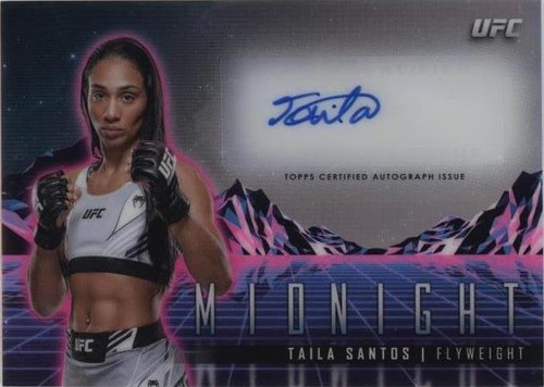 2024 Topps Midnight UFC - Taila Santos #HS-TSS