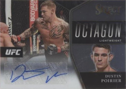 2021 Panini Select UFC - Dustin Poirier #OA-DPR