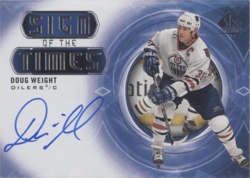 2020-21 SP Authentic - Doug Weight #SOTT-DW