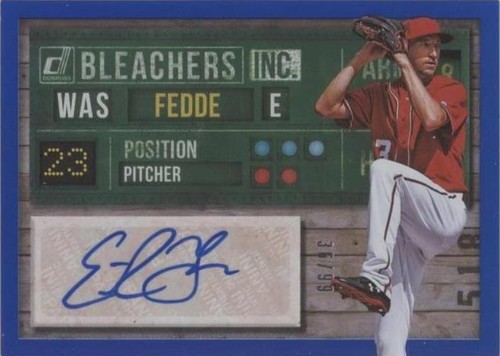 2019 Panini Donruss - Erick Fedde #BI-EF