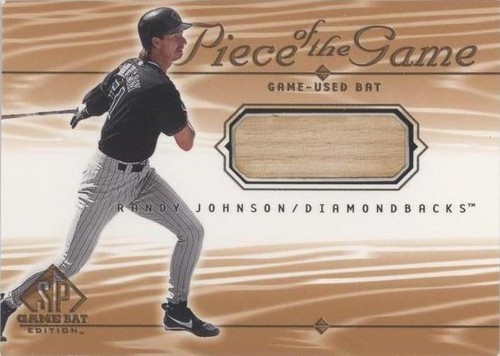 2001 SP Game Bat Edition - Randy Johnson #RJ