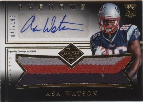 2014 Panini Limited Asa Watson #190