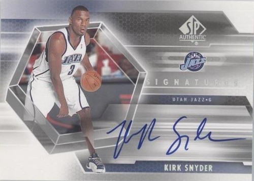 2004-05 SP Authentic - Kirk Snyder #SP-KS
