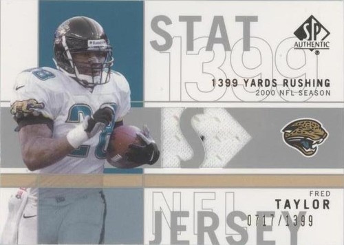 2001 SP Authentic Fred Taylor #SP-FT