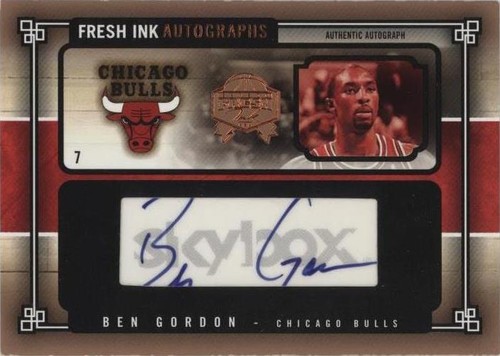 2004-05 Skybox Fresh Ink - Ben Gordon #FIA-BG