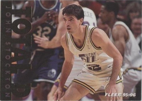 1995-96 Fleer - John Stockton #12