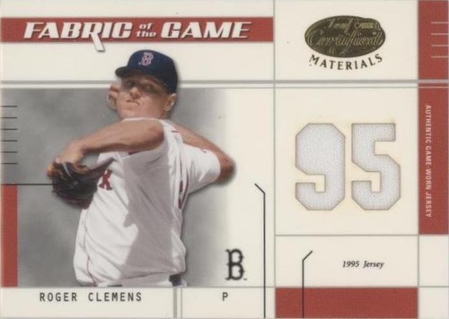2003 Leaf Certified Materials - Roger Clemens #FG-78