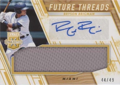 2019 Panini Elite Extra Edition - Bryson Brigman #FTS-BY