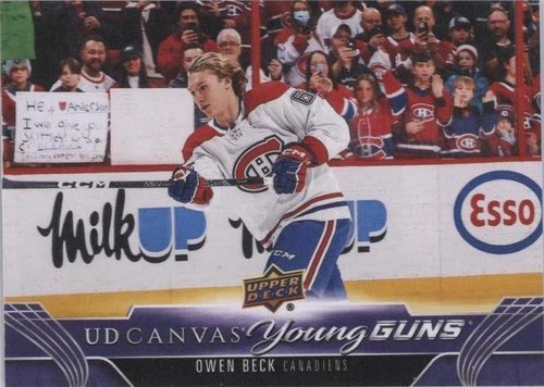 2023-24 Upper Deck Series 1 - Owen Beck #C102