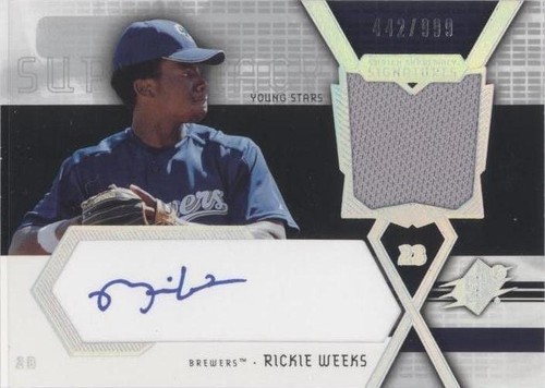 2004 SPx - Rickie Weeks #SS-RW