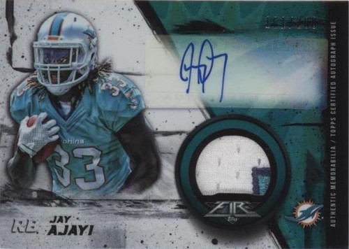 2015 Topps Fire Jay Ajayi #FRAP-JAJ