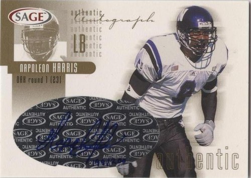 2002 Sage Napoleon Harris #A19