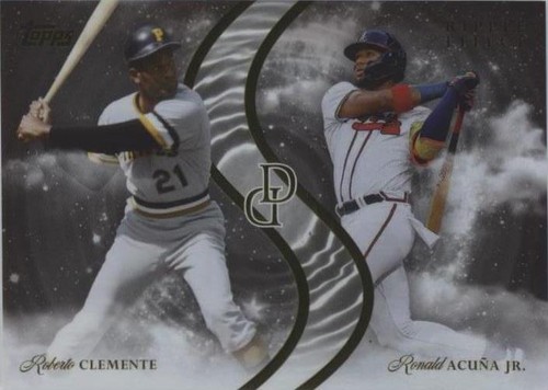 2024 Topps Dynamic Duals - Roberto Clemente Ronald Acuña Jr. #RE-01