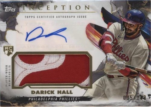 2023 Topps Inception - Darick Hall #IAP-DHA