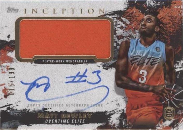 2021-22 Topps Inception OTE Overtime Elite - Matt Bewley #IAPC-MB