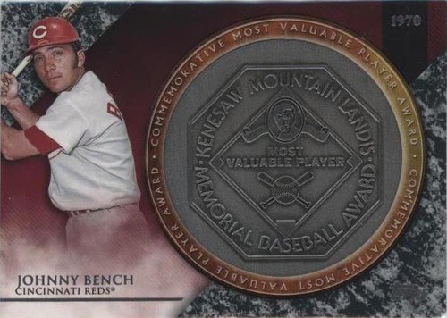 2017 Topps Update Series - Johnny Bench #MVPR-JBE