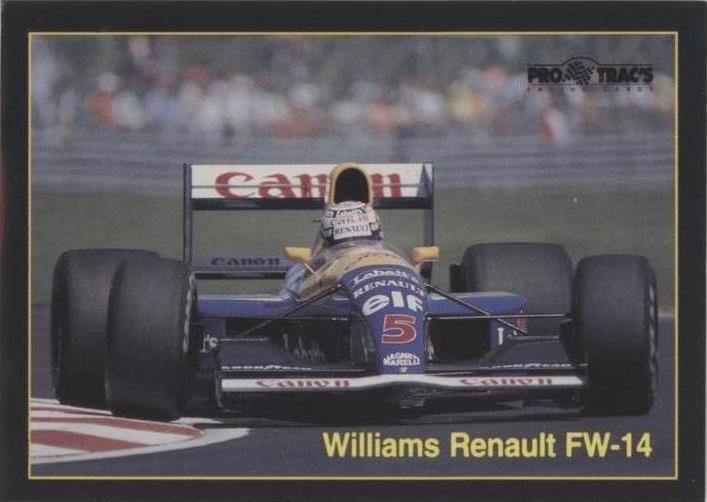 1991 Pro Trac's Formula One - Nigel Mansell #10