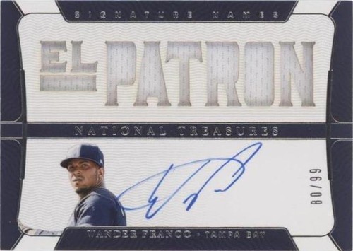 2022 Panini National Treasures - Wander Franco #SN-WF