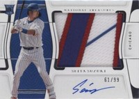 2022 Panini National Treasures - Seiya Suzuki #165
