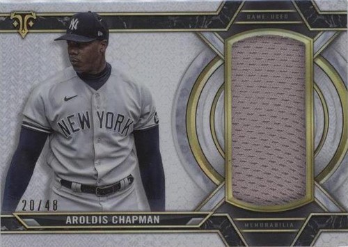 2021 Topps Triple Threads - Aroldis Chapman #SJR-ACH