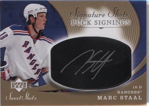 2007-08 Upper Deck Sweet Shot - Marc Staal #SSP-MS