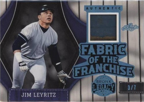 2024 Leaf a Bronx Legacy - Jim Leyritz #FOF-9