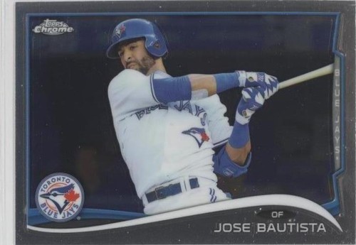 2014 Topps Chrome - Jose Bautista #123