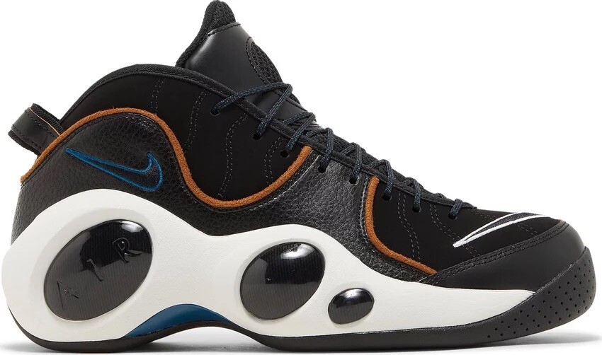 

Nike Air Zoom Flight 95 Black Valerian Blue Ale Brown DV6994-001 Мужские 12-13, Черный, Nike Air Zoom Air Flight