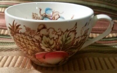 RARE Vintage 1940s Nasco Tropicana Coffee or Tea Cup Made In Japan Hand Painted