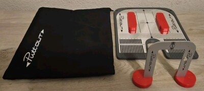 PuttOut Putting Mirror Trainer With Gates Golf Putt Training w/ Carrying Bag 