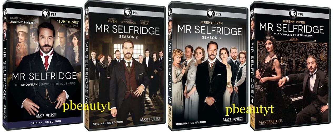 Mr Selfridge The Complete Series Seasons 1-4 DVD Sets 12