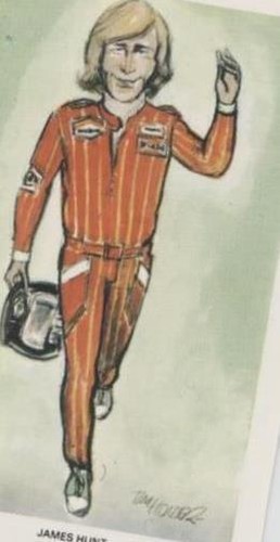 1979 Venorlandus World of Sport Our Heroes Flik-Cards - James Hunt #5