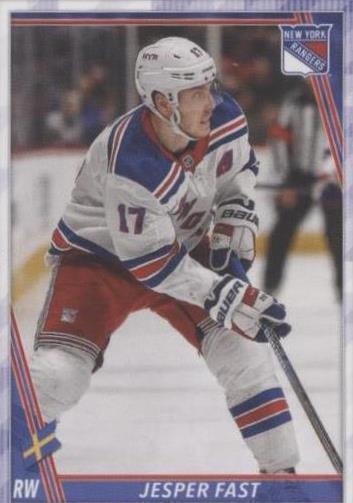 2020-21 Topps NHL Stickers - Jesper Fast #338