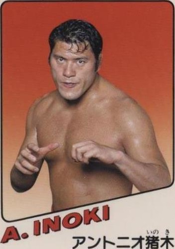 1981 Takara Wrestling Game - Antonio Inoki #ANI2