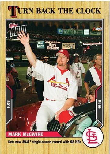 2021 Topps Now Turn Back the Clock - Mark McGwire #161