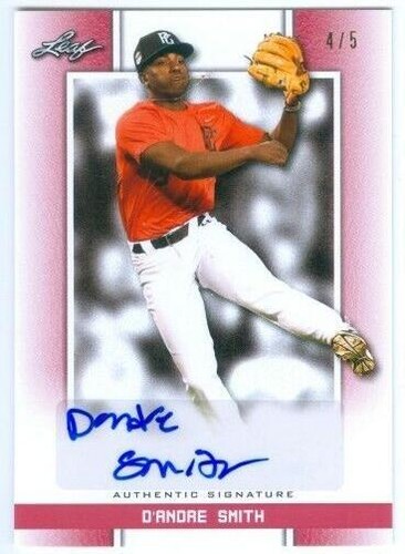 2019 Leaf Perfect Game National Showcase - D'Andre Smith #BA-DAS