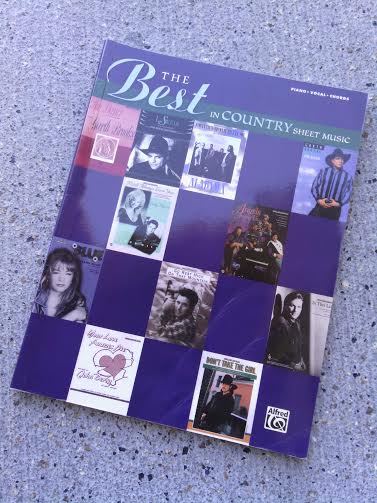 LOT of 3 Country Sheet Music Books for Piano, Vocal, Guitar