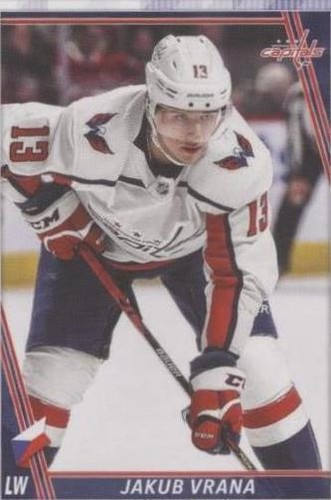 2020-21 Topps NHL Stickers - Jakub Vrana #503