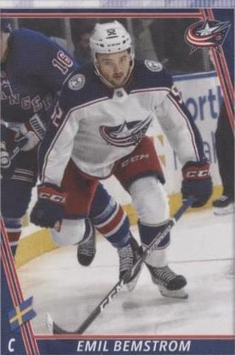 2020-21 Topps NHL Stickers - Emil Bemstrom #153