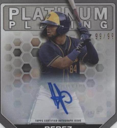 2022 Bowman Platinum - Hedbert Perez #PPDC-19