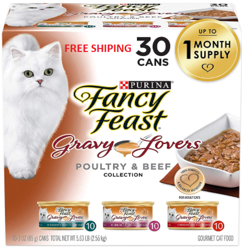 Fancy Feast Gravy Lovers Poultry&Beef Feast Collection ...